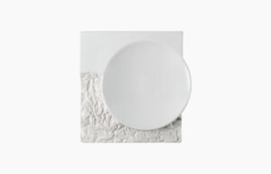 Square Plate 20 h3cm - Terra Collection